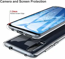 Coverblack Dual Protection Rubber Back Cover For Vivo U10 Vivo 1916Transparent Totu-thumb2