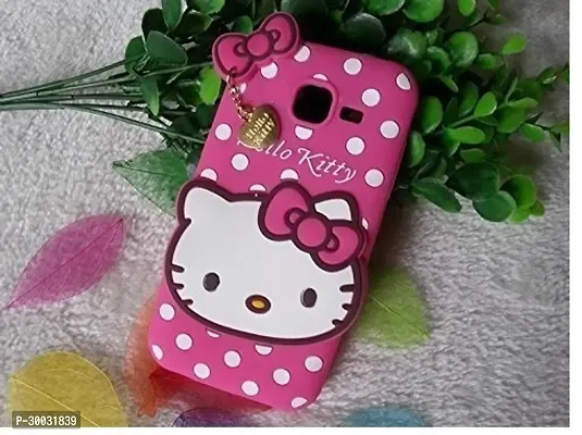 Coverblack Dual Protection Rubber Back Cover For Apple Iphone 5SHello Kitty Cartoon Case Pink-thumb2