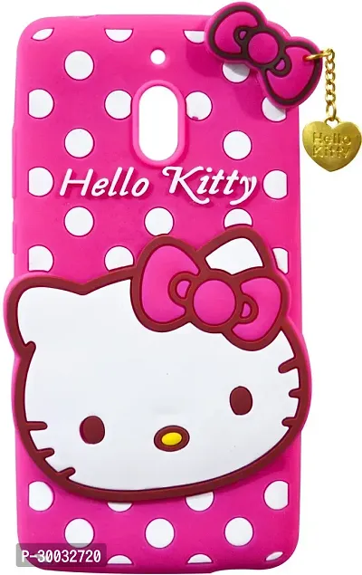 Coverblack Grip Case Rubber Back Cover For Mi Redmi 8AHello Kitty Pink-thumb0