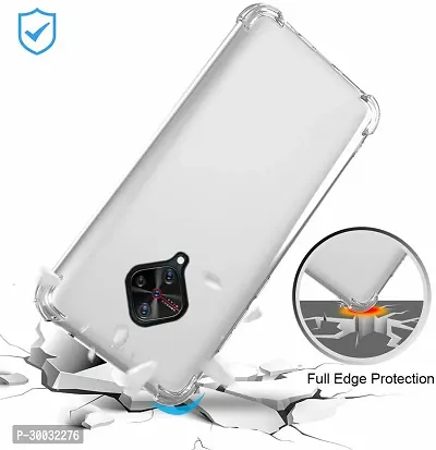 Coverblack Grip Case Rubber Back Cover For Oppo F 15Transparent-thumb5