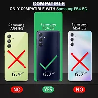 Coverblack Grip Case Rubber Back Cover For Samsung F54 5G Sme546BTransparent Totu-thumb3