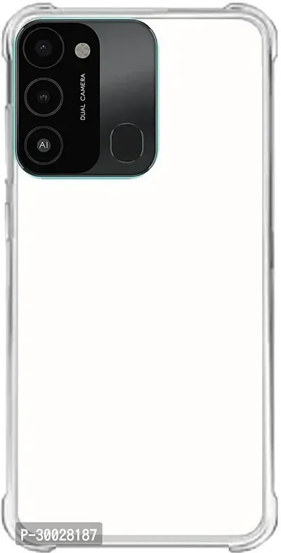 Coverblack Shock Proof Silicon Back Cover For Vivo Y35Transparent-thumb5