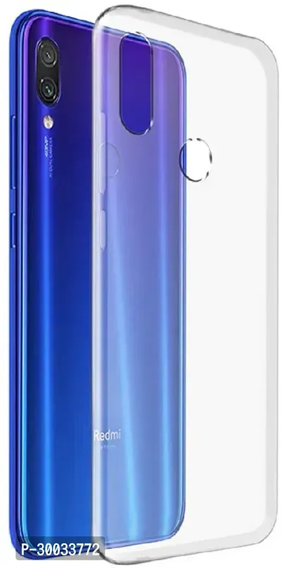 Coverblack Dual Protection Silicon Back Cover For Mi Redmi Note 7ProTransparent Totu-thumb0