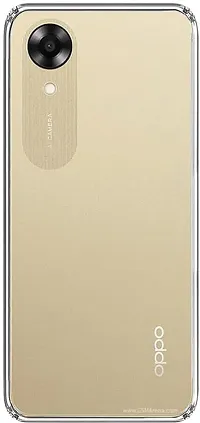 Coverblack Waterproof Rubber Back Cover For Oppo Cph2471 , A17KTransparent Totu-thumb1