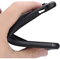 Coverblack Flexible Rubber Back Cover For Samsung Galaxy J7 PrimeBlack-thumb1