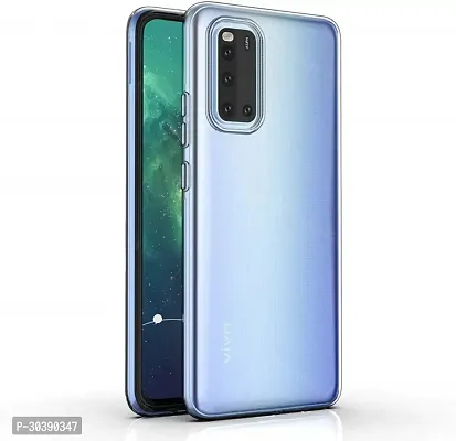 Coverblack Dual Protection Rubber Back Cover For Vivo V19Transparent-thumb2