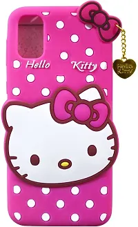 Coverblack Grip Case Rubber Back Cover For Apple Iphone 11Hello Kitty Pink-thumb1