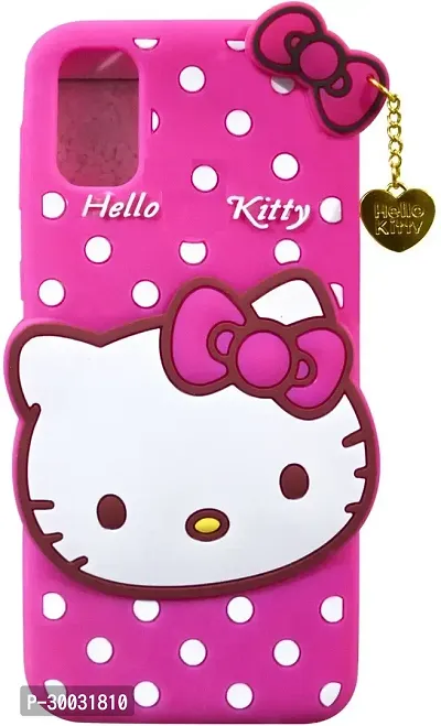 Coverblack Grip Case Rubber Back Cover For Apple Iphone 11Hello Kitty Pink-thumb2