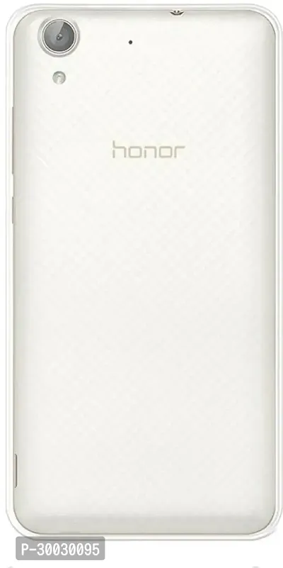 Coverblack Shock Proof Rubber Back Cover For Honor Holly 3Transparent-thumb2