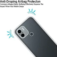 Coverblack Camera Bump Protector Rubber Back Cover For Redmi A2+Transparent-thumb4