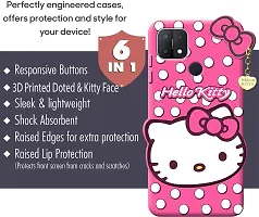 Coverblack Dual Protection Rubber Back Cover For Oppo A15Pink-thumb3