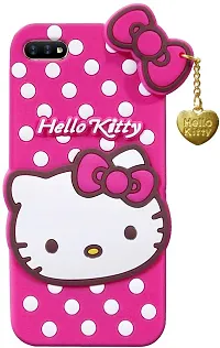 Coverblack Dual Protection Rubber Back Cover For Realme Rmx1945Realme C2Pink Hello Kitty-thumb1