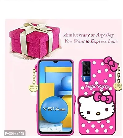 Coverblack Flexible Rubber Back Cover For Oppo A92Hello Kitty Pink-thumb4