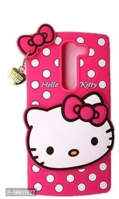 Coverblack Dual Protection Rubber Back Cover For Huawai Honor 6XHello Kitty Cartoon Case Pink-thumb2