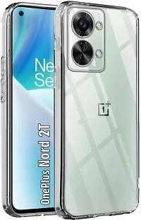 Coverblack Cases With Holder Rubber Back Cover For Oneplus Nord 2T 5GTransparent-thumb1