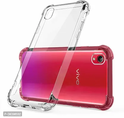 Coverblack Flexible Rubber Back Cover For Vivo Y90 , Y91I , Y1S , Y90CTransparent-thumb2