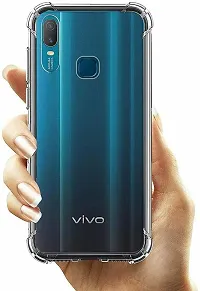 Coverblack Dual Protection Rubber Back Cover For Vivo Y11Transparent-thumb4