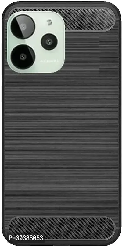 Coverblack Flexible Rubber Back Cover For Lava Yuva 2 ProBlack-thumb2