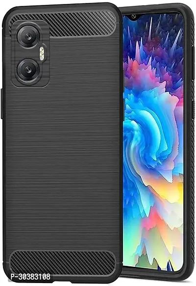 Coverblack Flexible Rubber Back Cover For Infinix Hot 20 5GBlack-thumb0