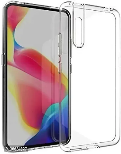 Coverblack Shock Proof Rubber Back Cover For Vivo V15 ProTransparent-thumb0