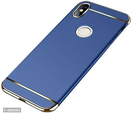 Coverblack Shock Proof Plastic Back Cover For Mi Redmi Note 5 ProNavy Blue