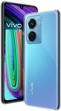 Coverblack Shock Proof Rubber Back Cover For Vivo V2147 , Y15CTransparent-thumb1