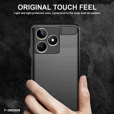 Coverblack Camera Bump Protector Rubber Back Cover For Realme Narzo N53Black-thumb5