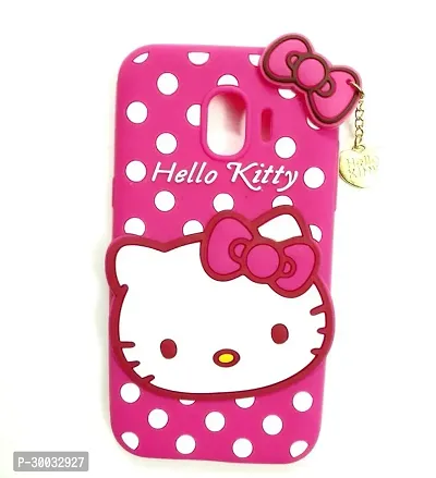 Coverblack Dual Protection Rubber Back Cover For Samsung J2 CoreSmj260GzPink Hello Kitty-thumb2