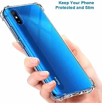 Coverblack Waterproof Rubber Back Cover For Mi Redmi 9AM2006C3LiTransparent Totu-thumb2