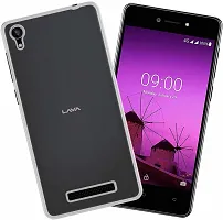 Coverblack Waterproof Rubber Back Cover For Lava Z60Transparent Totu-thumb4