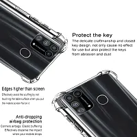 Coverblack Dual Protection Rubber Back Cover For Tecno Spark 6 AirTransparent Totu-thumb2