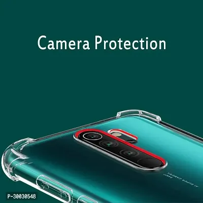 Coverblack Dual Protection Rubber Back Cover For Mi Redmi Note 8Transparent Totu-thumb4