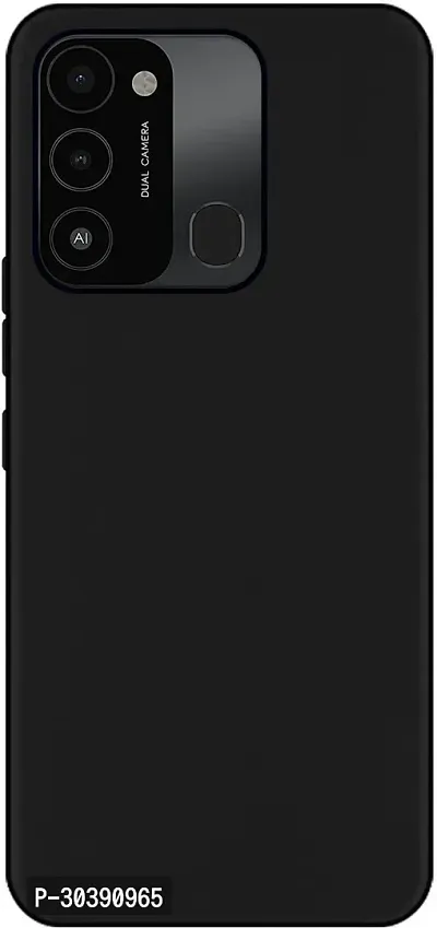 Coverblack Cases With Holder Rubber Back Cover For Tecno Kg5P , Spark 9Black-thumb2