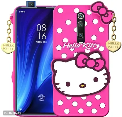 Coverblack Dual Protection Silicon Back Cover For Redmi K20 ProAttactive Pink