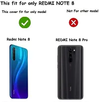 Coverblack Dual Protection Silicon Back Cover For Redmi Note 8Attactive Pink-thumb2