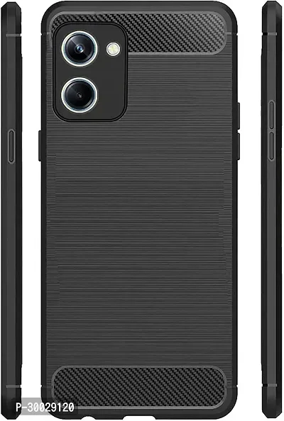 Coverblack Dual Protection Rubber Back Cover For Realme 10 Pro 5GBlack-thumb2