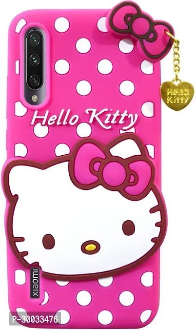 Coverblack Grip Case Rubber Back Cover For Mi A3 Old 2019Hello Kitty Pink-thumb2