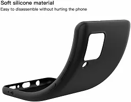 Coverblack Flexible Rubber Back Cover For Realme Rmx3392 , 9 Pro Plus 5GBlack-thumb2