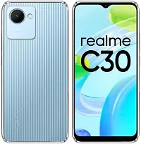 Coverblack Waterproof Rubber Back Cover For Realme Rmx3690 , Realme_C30STransparent Totu-thumb1