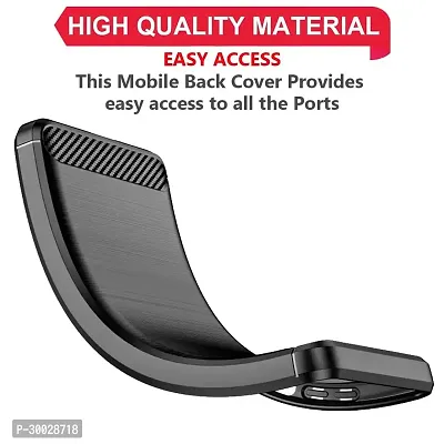 Coverblack Flexible Rubber Back Cover For Realme 11 Pro+ 5GBlack-thumb4