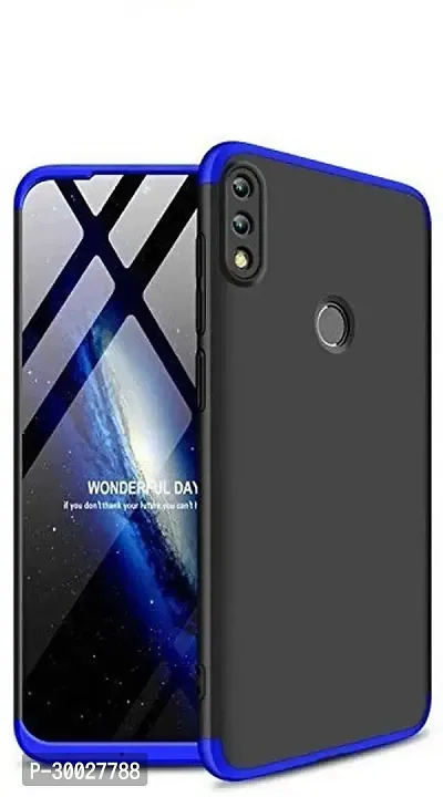 Coverblack Grip Case Plastic Back Cover For Honor 10 LiteBlack,Royal Blue-thumb3