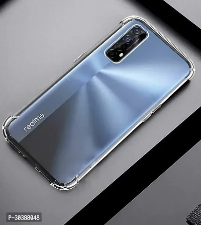 Coverblack Flexible Rubber Back Cover For Realme Narzo 20 ProTransparent-thumb4