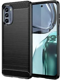 Coverblack Hybrid Tpu Silicon Back Cover For Motorola Moto G42Gravity Black-thumb1