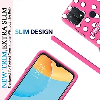 Coverblack Dual Protection Rubber Back Cover For Oppo A15Pink-thumb4