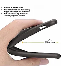 Coverblack Flexible Rubber Back Cover For Realme C31Black-thumb2