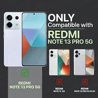 Coverblack Waterproof Silicon Back Cover For Mi Redmi Note 13Pro 5G 2024Transparent Totu-thumb2