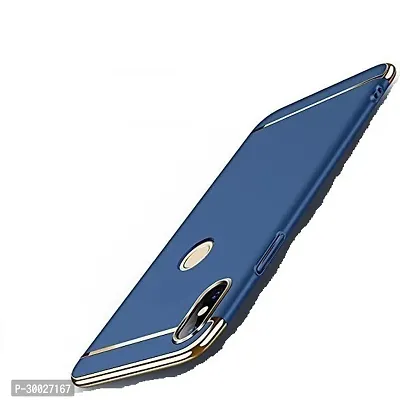 Coverblack Dual Protection Plastic Back Cover For Mi Redmi Y2Navy Blue-thumb3