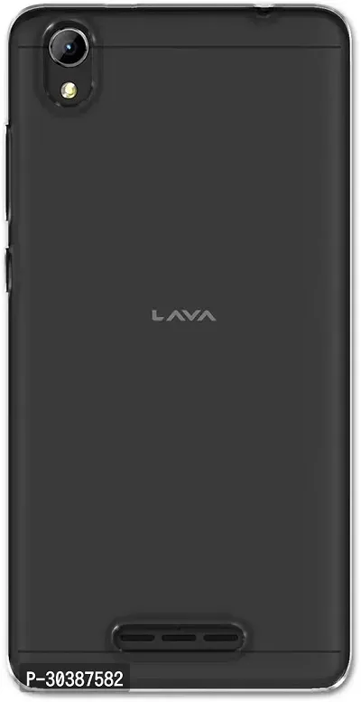 Coverblack Waterproof Rubber Back Cover For Lava Z60Transparent Totu-thumb2