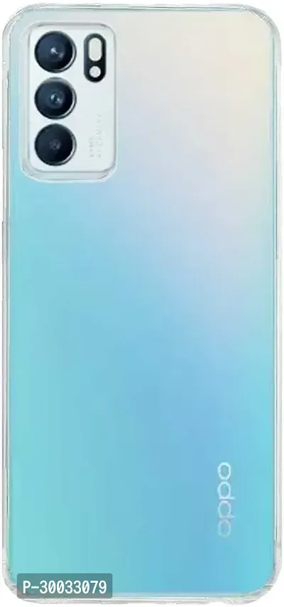 Coverblack Grip Case Silicon Back Cover For Oppo Cph2251 ,Reno6 5GTransparent-thumb2