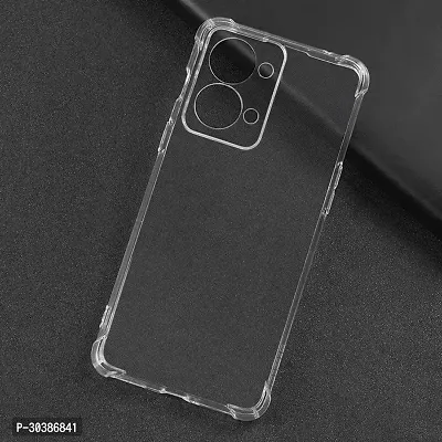 Coverblack Cases With Holder Rubber Back Cover For Oneplus Nord 2T 5GTransparent-thumb3